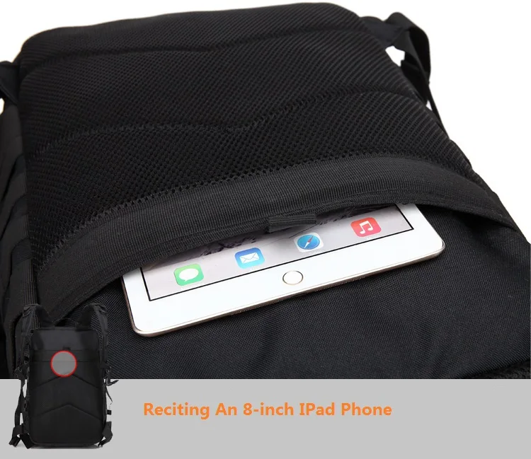 Outdoor Shoulder Military Camouflage Tactical Package Large-capacity Waterproof Men And Women Riding Hiking Camping Tactical Bag