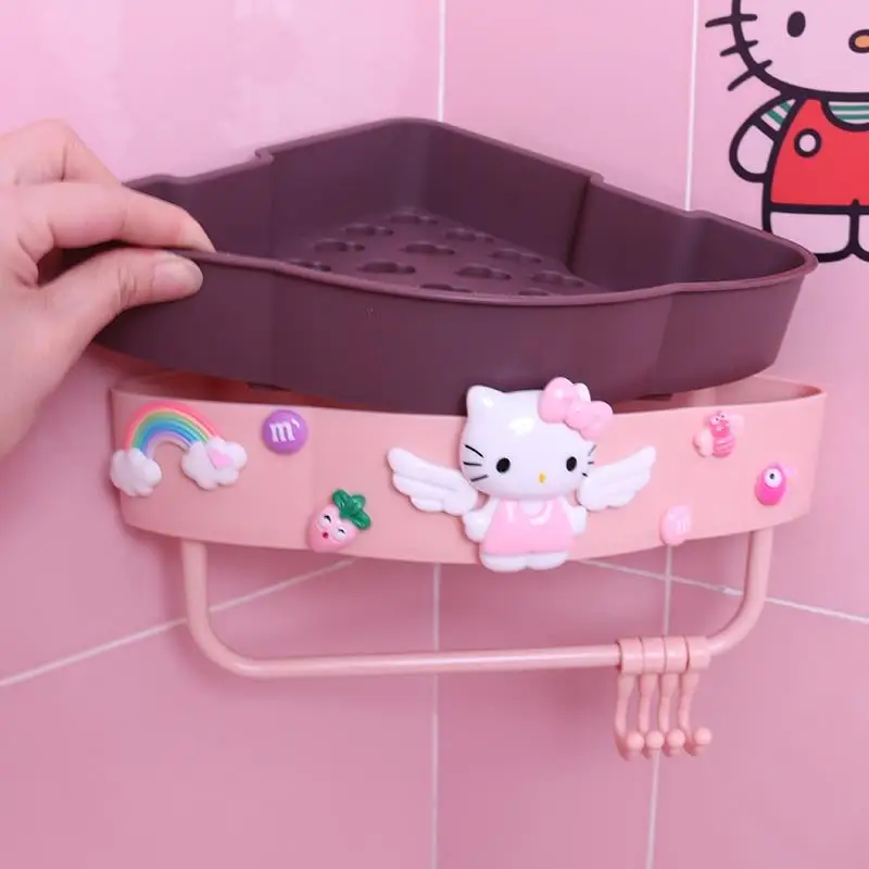 Hello Kitty Bath Multi Purpose Suction Holder Rack Hanger Case Organize 