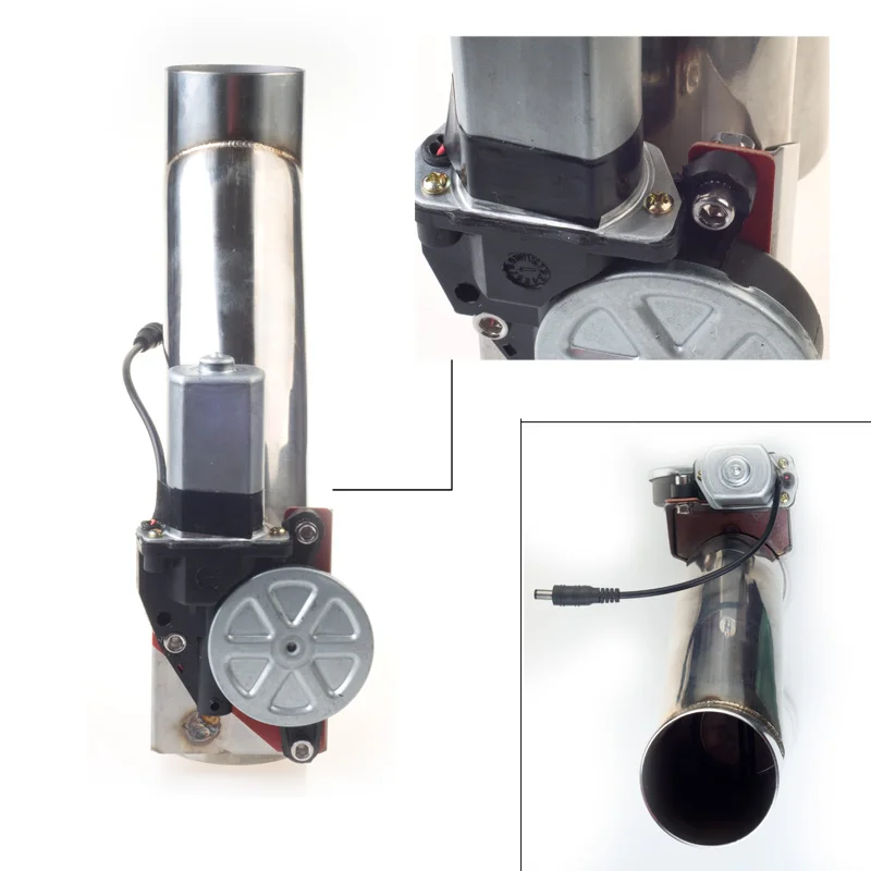 2.0" 2.25" 2.5" Inch Ss304 Wire Contral Straight Exhaust Cutout Cut Out Pipe /switch Manual