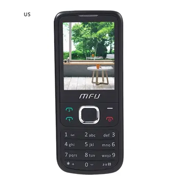 

Mobile Phone For Old For Mfu M670 2.4 Inch Hd Screen Big Button Wireless Fm 1000Mah Flashlight Power Bank Cell Phone