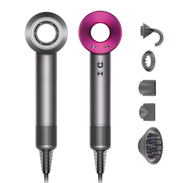 Hair Dryer Professional Salon Leafless Blower Hair Supersonic Dryer Hair Travel Home Blow Dryer Free Shipping pink