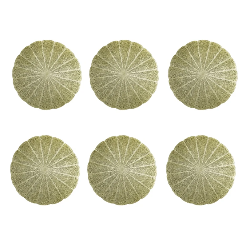 Круглый Настольный коврик скандинавский нескользящий для обеденного стола с