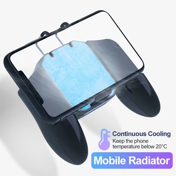 

New Arrival M30 for Helper Mobile Phone Gamepade Radiator Handle Water-cooled Fan Fingers PUGB Game Handle Gamepads Radiating