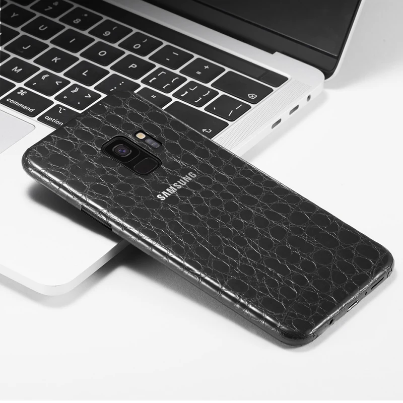 

YCSTICKER Luxury Animal Texture Skin for SamsungGalaxyS9 Plus 9 S8 S8 plus Slim Thin Back SkinFull Protective Cover