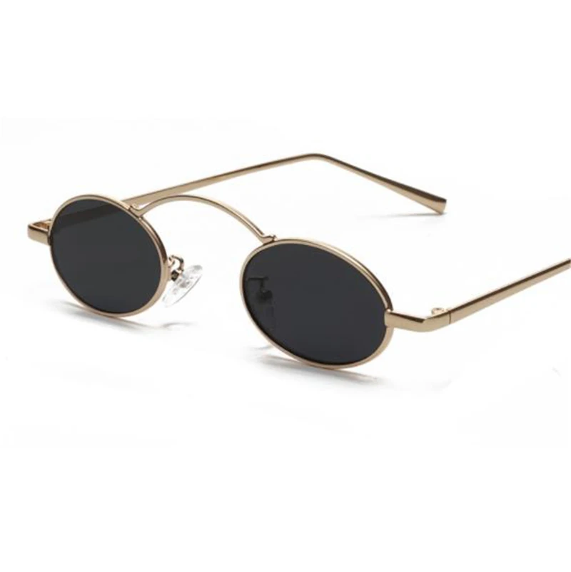 Hot sunglasses women Europe and the United States trend ocean film personality small round frame glasses wild women glasses
