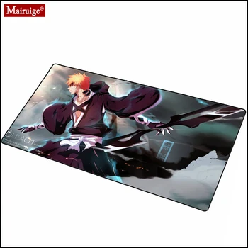 

Kurosaki Ichigo DIY Computer Mouse Pad 90x40/80x30cm Persona Gamer Mousepad Anime Gaming Large XXL Desk Mats PC Keyboard Pad