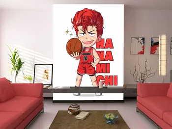 

[Self-Adhesive] 3D Slam Dunk 543719896 Japan Anime Wall Paper mural Wall Print Decal Wall Murals