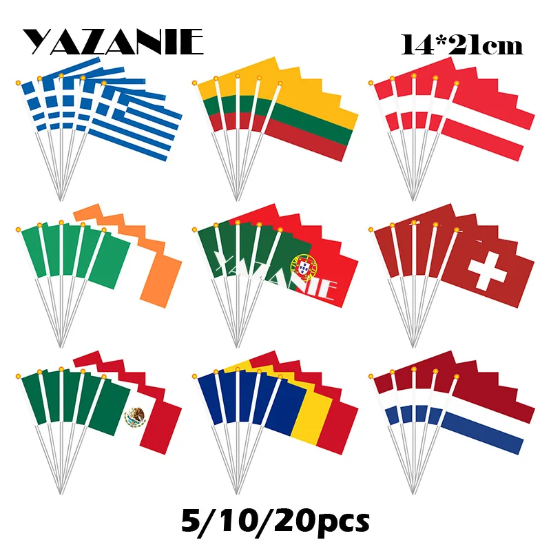YAZANIE 14*21 см 5/10/20 шт. греческий литовский австрийский ирландский Португалия