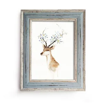 

5inch 6Inch 7inch French Style Retro Photo Frame for Wall Art Picture Frames Office Desktop Ornaments Bedroom Home Decor