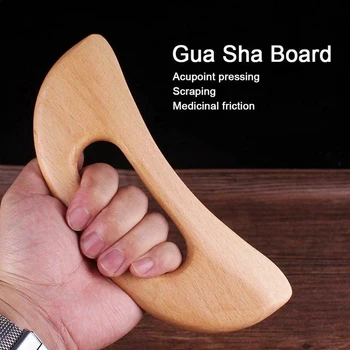 

Wooden Gua Sha Tool IASTM Scraping Board Massage Tool Slimming Guasha Massage Board Gua Sha Scraper Body Massage Therapy Tool
