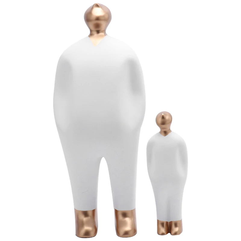 

Light luxury sculpture small ornaments modern model room children's bedroom home decoration accessories simple resin design