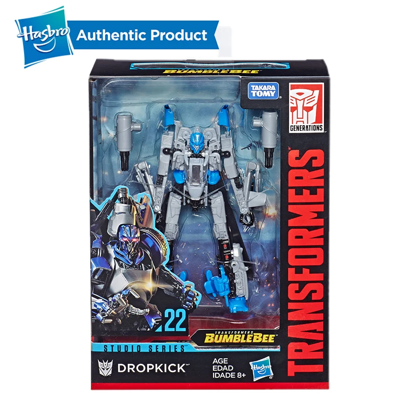 DROPKICK Hasbro Трансформеры студийная серия Люкс класс Трансформеры SS38 Шмель Dropkick Cogman скрапметалл красная молния Оптимус - Цвет: DROPKICK