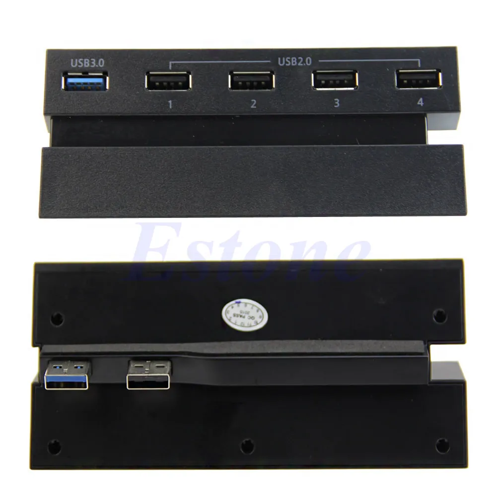 5 портов USB 3,0 2,0 концентратор Расширение высокоскоростной адаптер для sony Playstation 4 PS4
