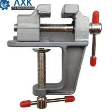 Абсолютно алюминиевый сплав стол тиски скамья винт скамья тиски для DIY ювелирных изделий ремесло плесень фиксированный инструмент для ремонта DT279