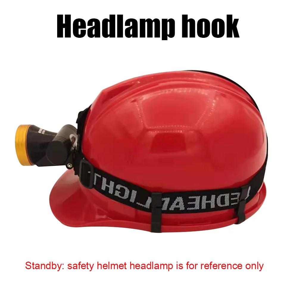 10xPlastic Helmet Clips Headlamp Hard Hat Safety Cap Hook Pack Tool Elements Set 