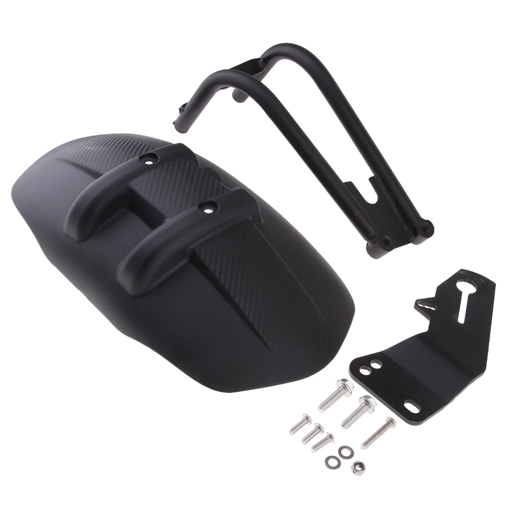 

Perfeclan Motorcycle Rear Fender Mud Guard with Mount Bracket #004