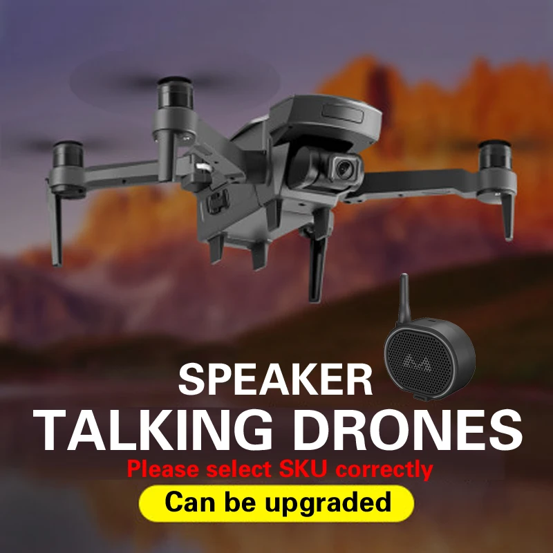 Складной мини Дрон OTPRO Радиоуправляемый квадрокоптер с камерой 4K UHD 1080P GPS 5 8G 1 км RTF