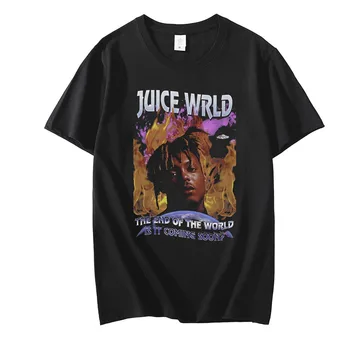 Rapper Juice WRLD Men's T-shirt Streetwear 1