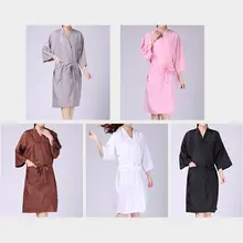 Салон Красоты Спа гость халат Парикмахерская Стрижка кимоно Парикмахерская накидка платье на волосы краска шампунь клиентский аппарат