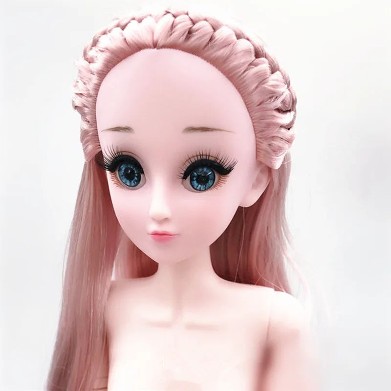 1/3 60 см BJD голые куклы 17 суставов макияж имитация глаз сделай сам игрушки модные