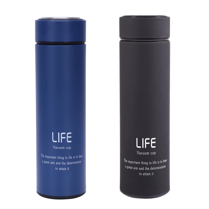 2 шт Вакуумная бутылка из нержавеющей стали кружка чашка кофе термос дорожный