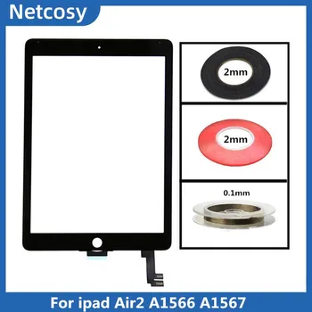 

A1566 A1567 Touch Screen Digitizer Glass lens Sensor Repair parts For ipad Air 2 air2 A1567 A1566 Tablet Touch Panel