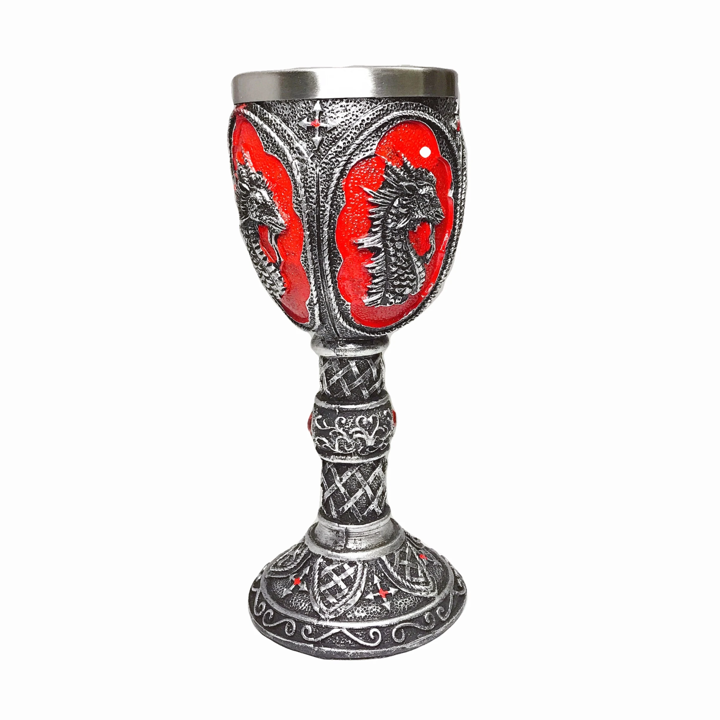 Кофейные кружки Dragon крутые чайные пивные чашки из нержавеющей стали креативная