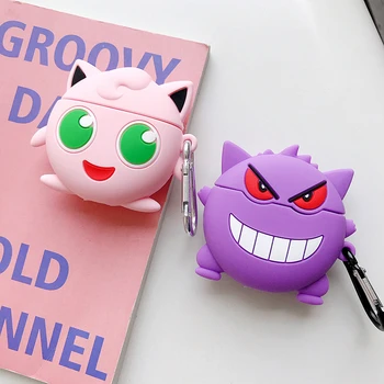 

For Huawei Freebuds 3 Case Cute Jigglypuff Gengar Pokemon Anime Earphone Cover Fundas For Freebuds Free Buds 3 Kawaii Soft Case