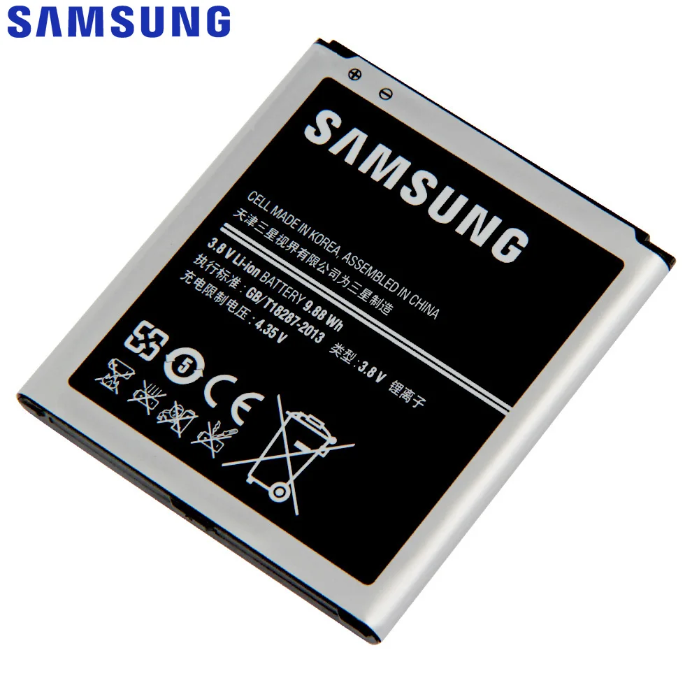 Оригинальная Аккумуляторная батарея Samsung телефон GALAXY Grand 2 G7108 G7108V Оригинальные