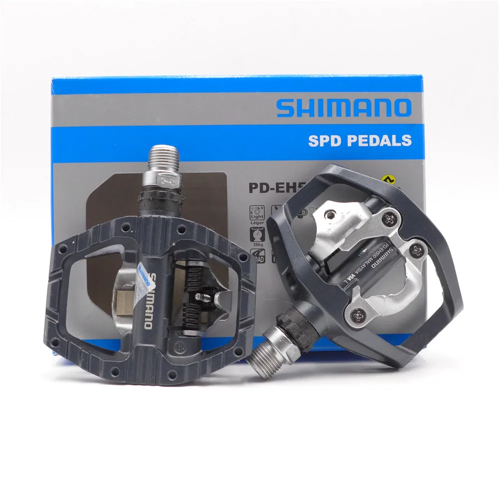 Двухсторонняя платформа SHIMANO PD EH500/SPD педали с клипсой оригинальные