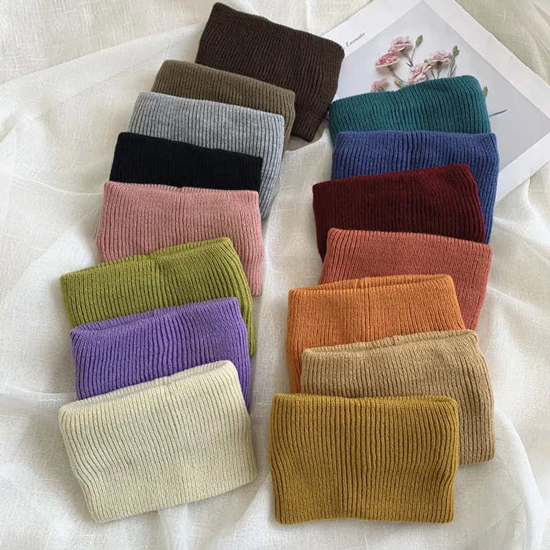 New Cashmere Cross Wide Headbands Winter Ear Warmer Soft Elastic Headwrap Turban for Women Solid Bandana Scarf Hair Accessories hair clips for women