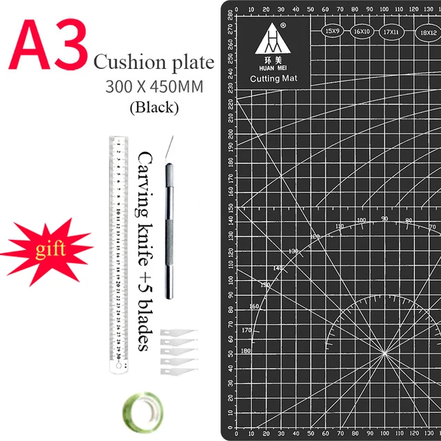 A3 Black