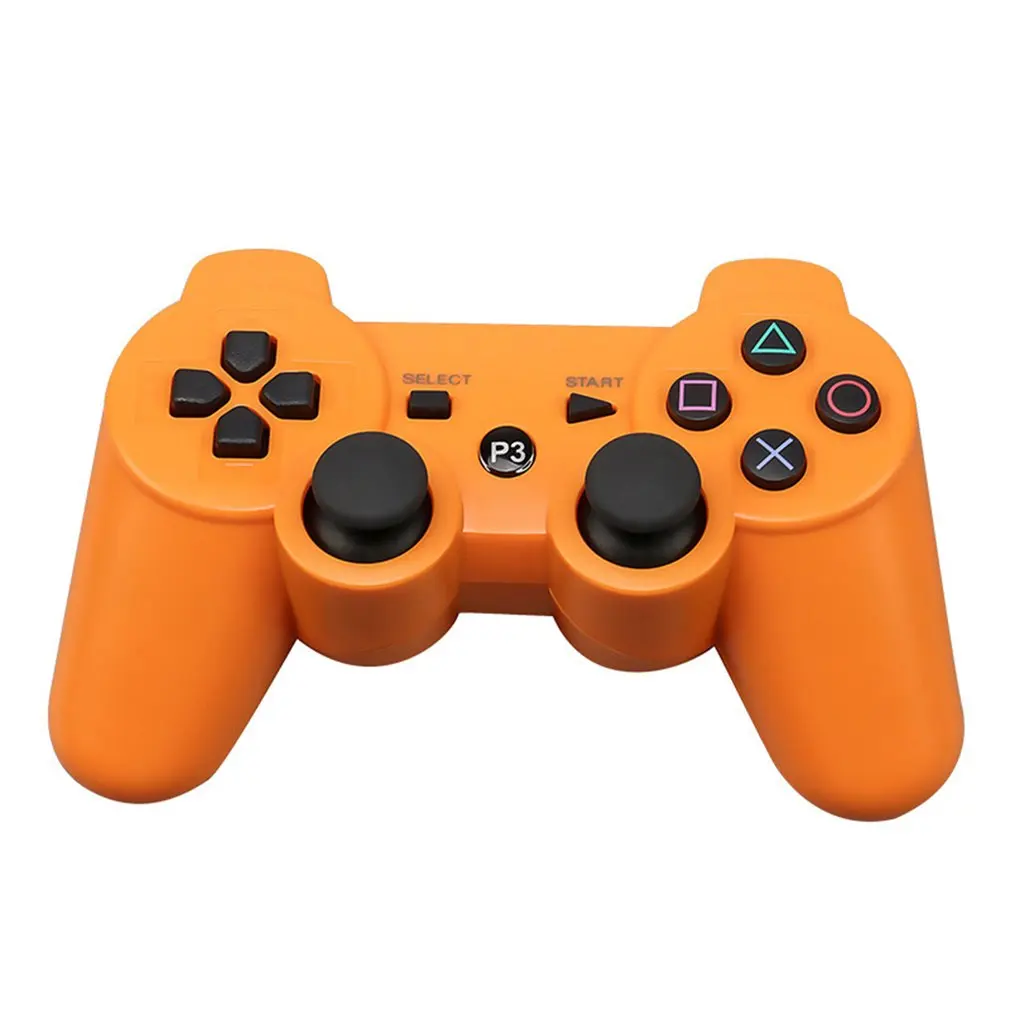 2,4G беспроводной bluetooth-игровой контроллер для sony PS3, Вибрирующая ручка, геймпад, беспроводная высококлассная ручка, полнофункциональная игровая ручка - Цвет: Оранжевый