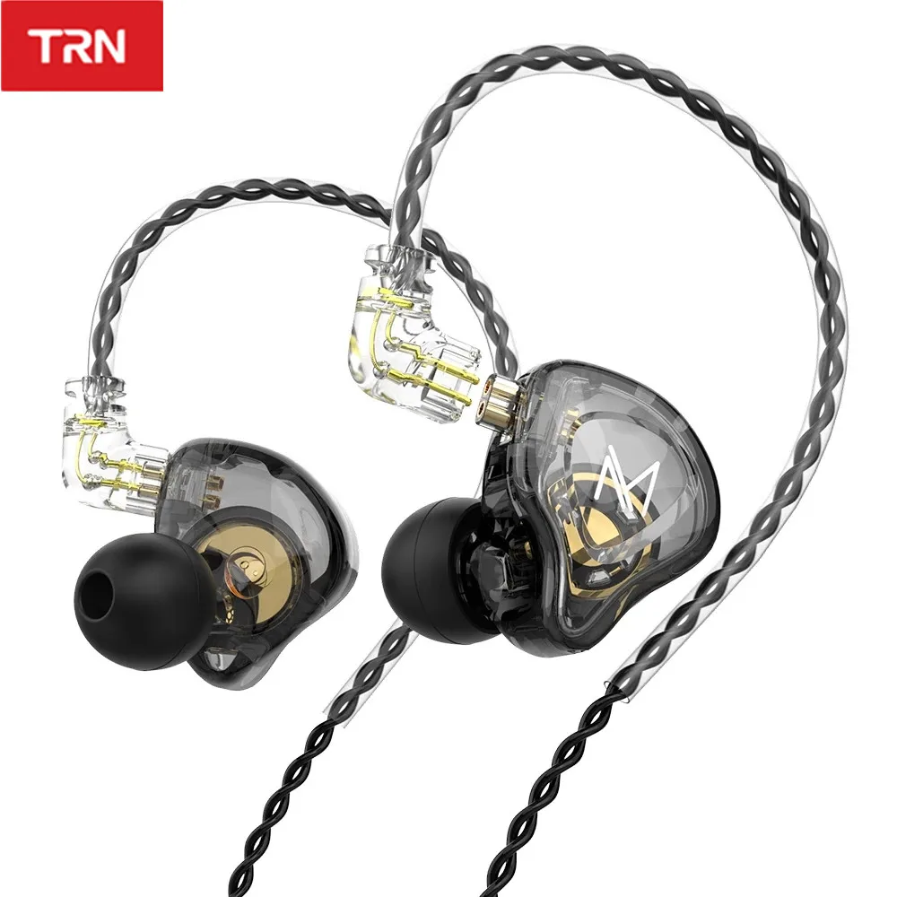 Наушники-вкладыши TRN MT1 Dynamic HIFI монитор с басом наушники-вкладыши Спортивная