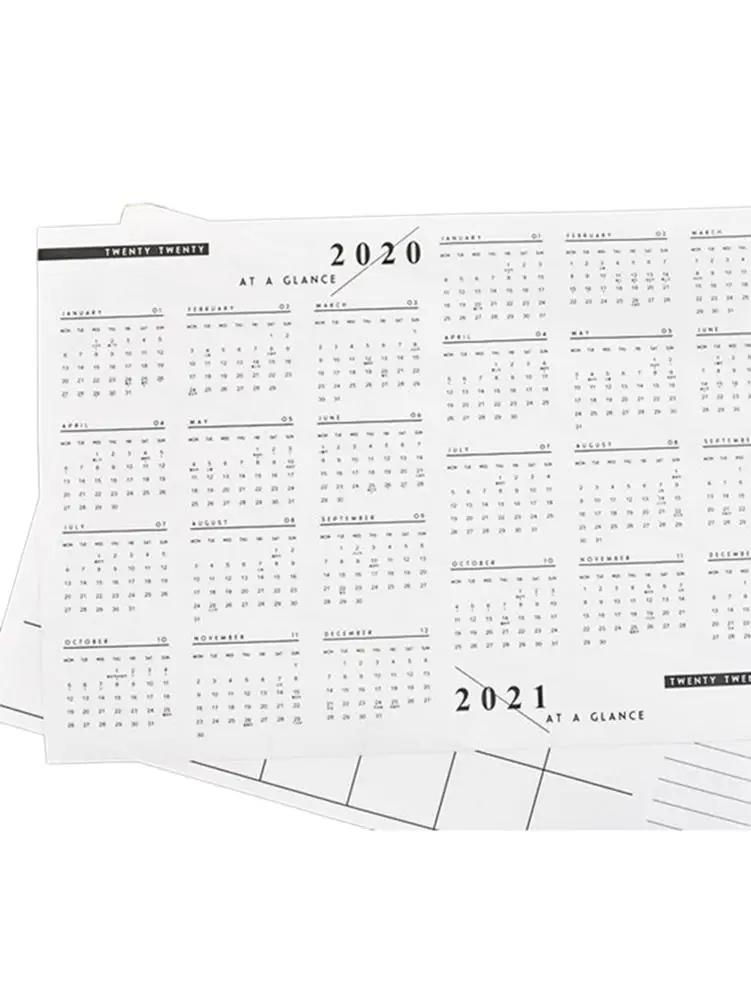 Простой ежемесячный график простой А3 планировочный календарь Памятка для домашнего офиса планировщик на стену канцелярские принадлежности для офиса