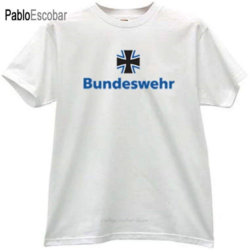 Модная мужская футболка хлопковая Футболка Bundeswehr-unified немецкие военные силы