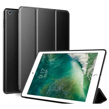 

best sell New soft Back Cover with Trifold Stand Auto Sleep Smart Cover for iPad mini 1/2/3/4/5 Air2/1/3 IPAD Pro10.5 protector
