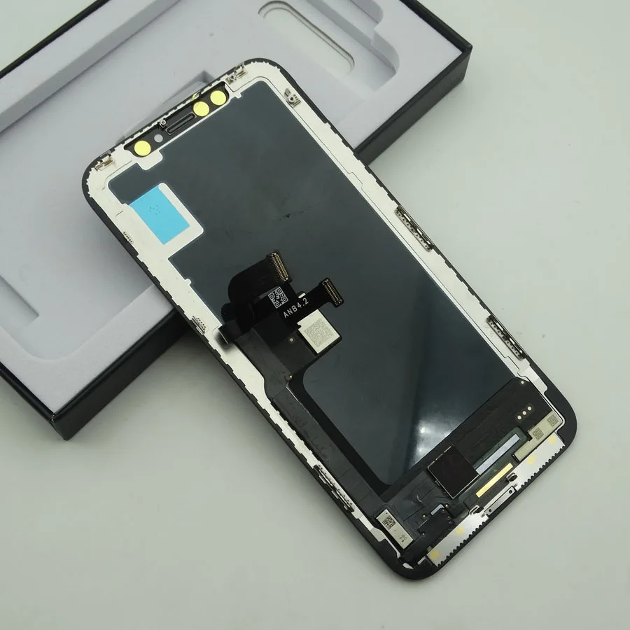 ZY для iPhone X Жесткий Oled ЖК-дисплей с сенсорным экраном дигитайзер в сборе