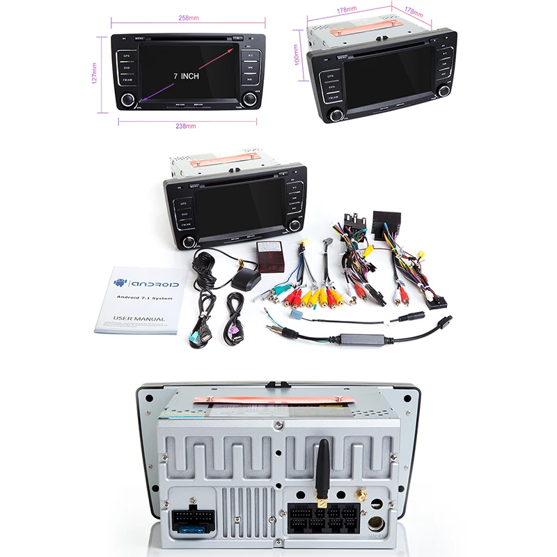 Ips DSP Авторадио 2 Din Android 9,0 автомобильный dvd-плеер для Skoda Octavia 2 3 a 5 A5 Yeti 2009-2013 gps навигация Мультимедиа Стерео