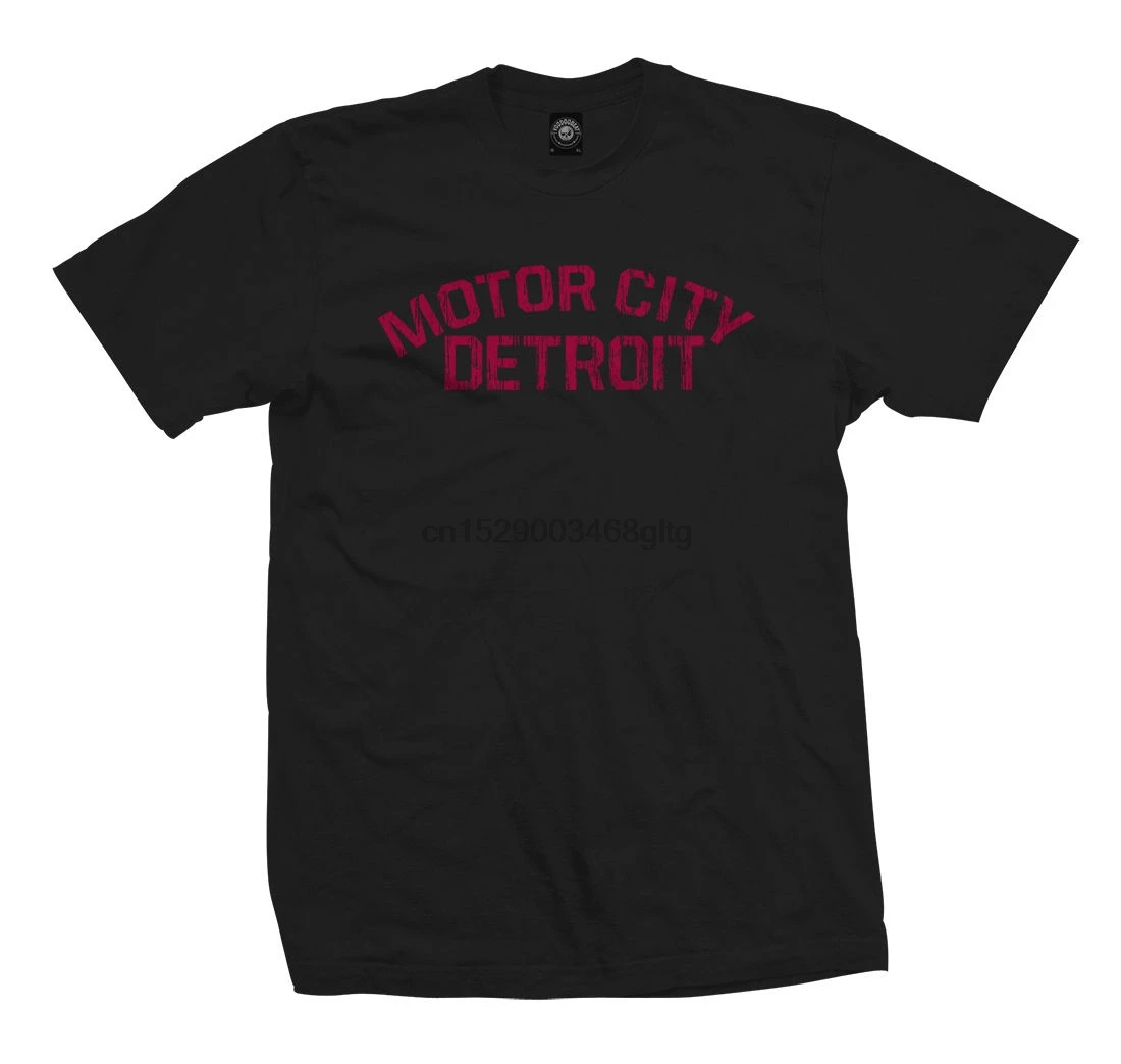 Fashion Casual T-Shirt - Motor City Detroit Muscle Car Classic American Motorcycle Fans Charger Hot Rodmake Your Own T Shirt |
