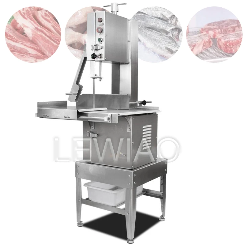 

Large Commercial Fish Cattle Sheep Bone Saw Meat Cutter Machine Electric Automatic Bone Chopping Machine