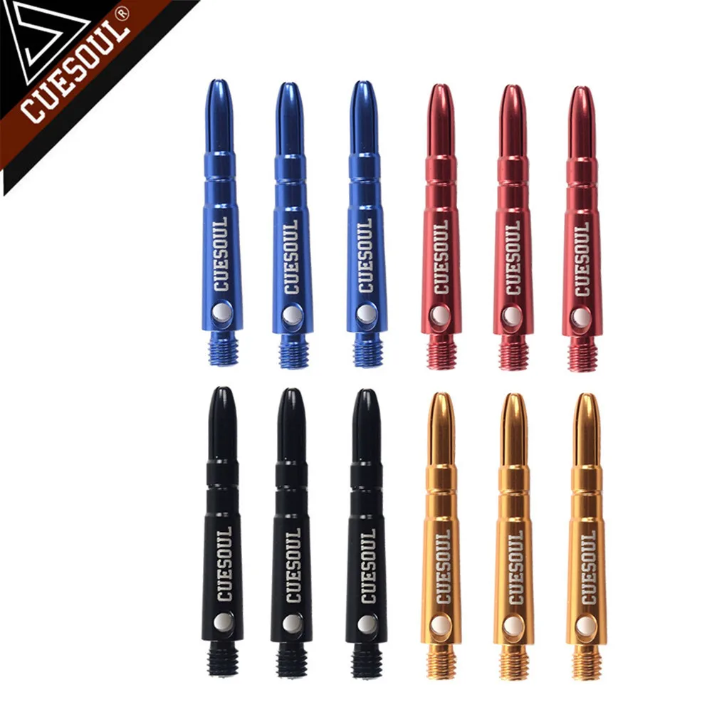 

CUESOUL 35/41/48mm Aluminium Darts Shafts 2BA Professional Darts Accessories 4 Colors