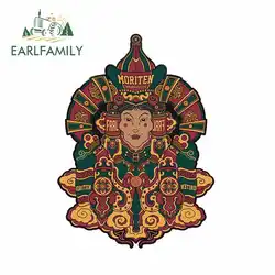 EARLFAMILY, 13 см x 9,4 см, для монгольской женщины, индивидуальная креативная наклейка s, автомобильные аксессуары, Виниловая наклейка для