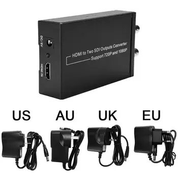 

1PC HDMI To Two SDI Converter Support 720P/1080P HDMI To SDI