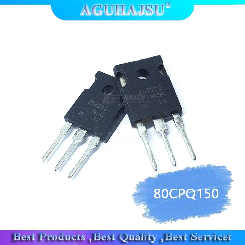 

1 шт./лот, Диод Шоттки 80CPQ150 80CPQ150PBF 80A 150V TO-247, оригинал