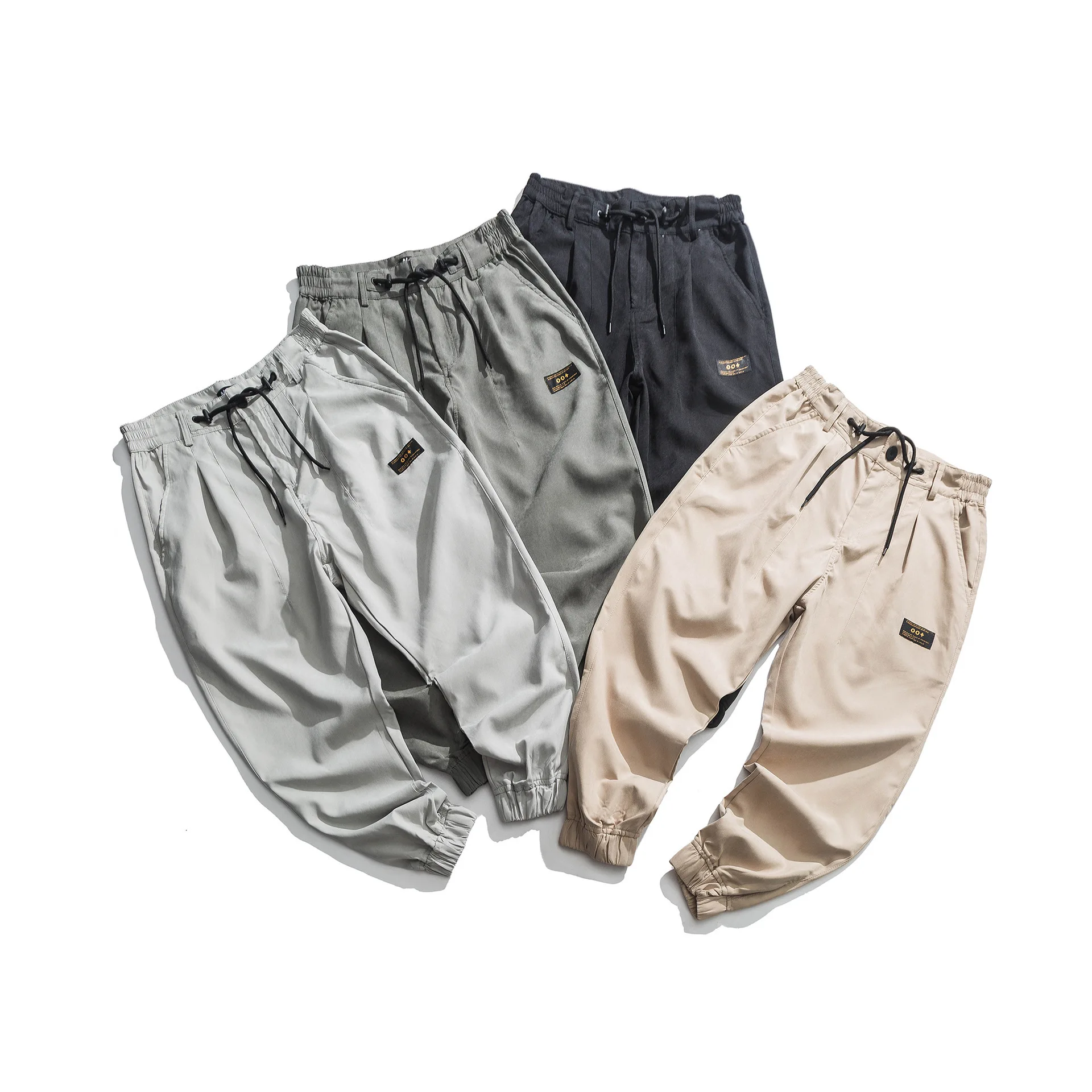 

Japanese-style Men'S Wear Shu 2019 Autumn New Style MEN'S Casual Pants Loose-Fit Sports Beam Leg Harem Pants Sub-MEN'S Trousers