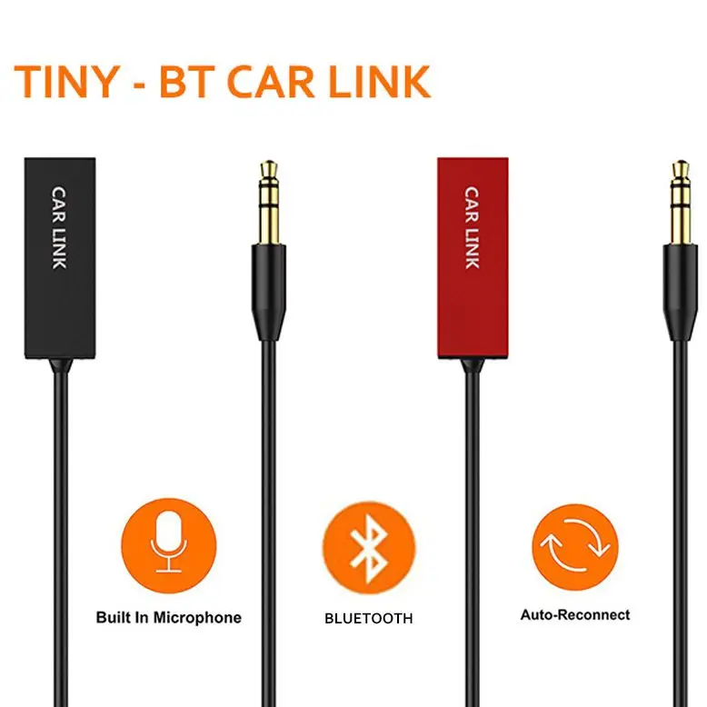 1 шт. Мини Bluetooth приемник беспроводной музыкальный адаптер с микрофоном 3,5 мм AUX Jack аудио рецептор