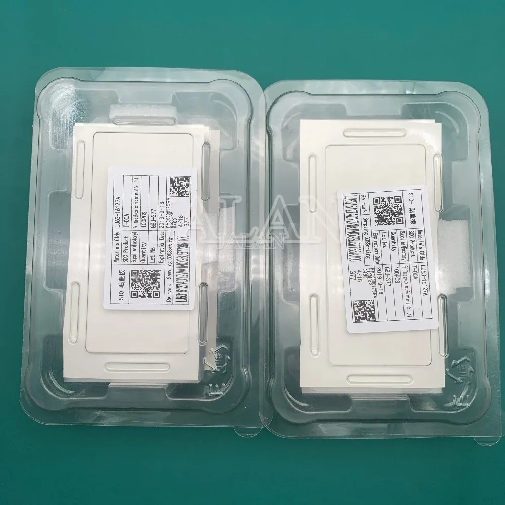 T-OCA SN S7 edge S8 S9 S10 plus Note 8 9 10 10+ клей TOCA пленка для Galaxy G935F G965 lcd сенсорный экран ламинирование ремонт 100 шт