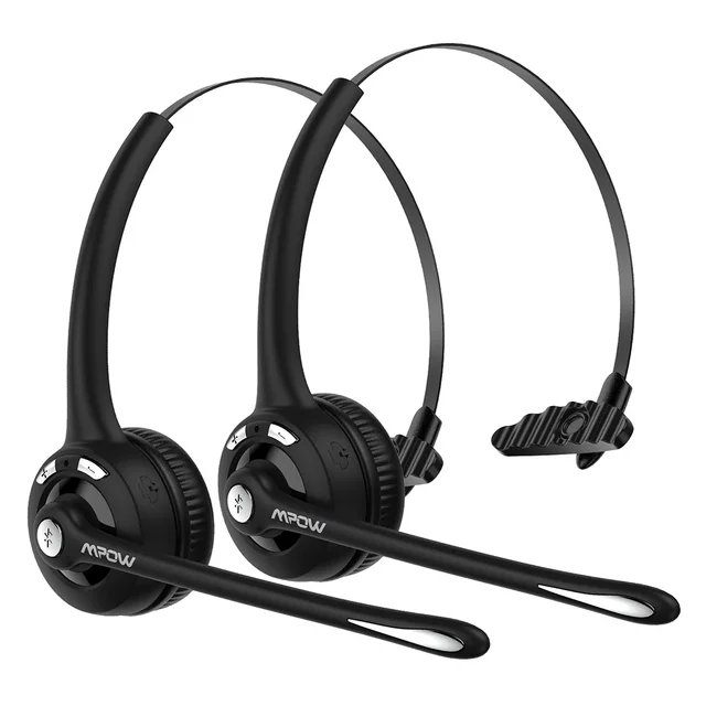 2 Pack Mpow Office Headsets Mpow MBH15D 