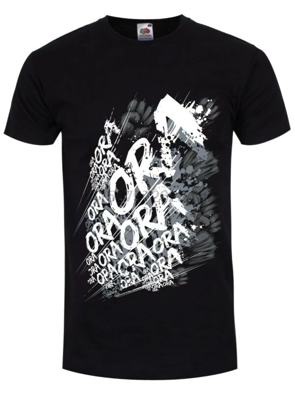 

T-shirt Ora Ora Ora Mens Black